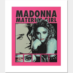 Madonna Material Girl 90s Posters and Art